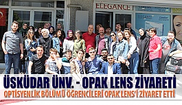 Üsküdar Üniversitesi Öğrencileri Opak Lens'i Ziyaret Etti