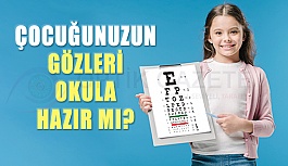 Çocuğunuzun Gözleri Okula Hazır Mı?