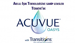 Acuvue Oasys with Transitions lensleri artık Türkiye’de