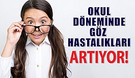 Göz Hastalıkları Okul Döneminde Artıyor!