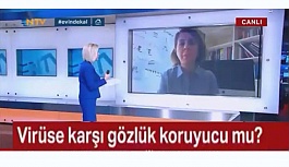 Gözlük Koronavirüsten Koruyucu olabilir!