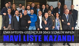 İzmir Optisyenler-Gözlükçüler Odası Seçimini Mavi Liste Kazandı