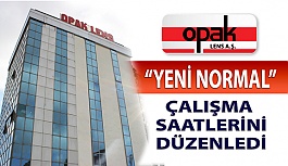 Opak Lens "Yeni Normal" Kapsamında Çalışma Saatlerini Düzenledi