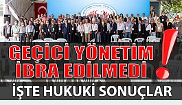 Geçici İstanbul Oda Yönetimi İbra Edilmedi!