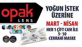 Opak Lens'ten Maske Desteğine Devam