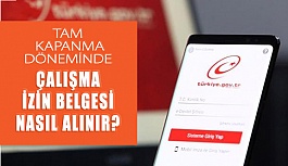 Tam Kapanmada Çalışma İzni Görev belgesi nasıl alınır?