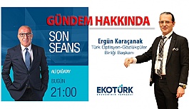 Ergün Karaçanak Ekotürk Televizyonu'nda Optik Sektörünün Sorunlarını Anlatacak