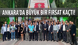 Erol Harbi "Ankara'da Büyük Bir Fırsat Kaçtı"