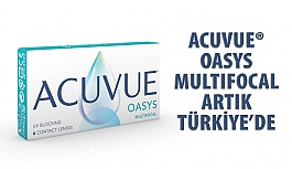 ACUVUE® OASYS MULTIFOCAL Türkiye’de Satışa Sunuldu