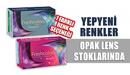 FreshColors Magic ve Amazon Şimdi Opak Lens Stoklarında