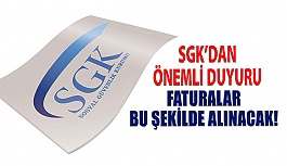 SGK Duyurdu: Optik Faturalar taranarak elektronik ortamda kabul edilecek