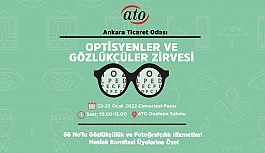 ATO Akademi Optisyenlik Müessese çalışanlarına eğitim semineri başlıyor...