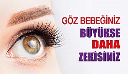 Göz Bebeğinizin Büyüklüğü Zekanız İle Akalalı