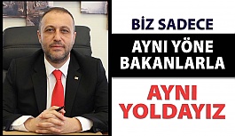 Erol Harbi "Biz Sadece  Aynı Yöne Bakanlarla Aynı Yoldayız"