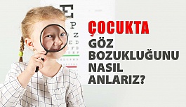 Çocuğumuzda Göz Bozukluğu Olduğunu Nasıl Anlarız?