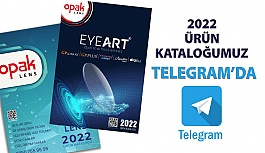 Opak Lens 2022 Ürün Kataloğu Telegram'da Yayınlandı
