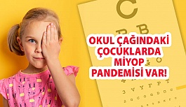 Okul Çağındaki Çocuklarda Miyop Pandemisi Var!