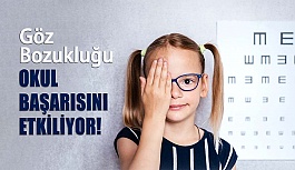 Görme Bozuklukları Çocuklarda Okul Başarısını Etkiliyor!