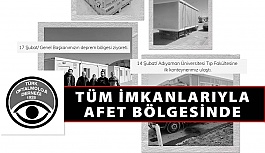 Türk Oftalmoloji Derneği Tüm İmkanlarıyla Afet Bölgesinde