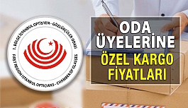 İstanbul Optisyen Gözlükçüler Odası Üyelerine Avantajlı Kargo Fiyatları