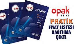 Opak Lens Oftalmik Cam Pratik Fiyat Listesi Dağıtıma Çıktı