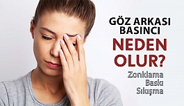 Göz Arkasında Basınç Zonklama Baskı ve Sıkışmaya Neden Olabilir