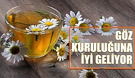 Papatya Çayı ve Yeşil Çay Göz Kuruluğuna İyi Geliyor