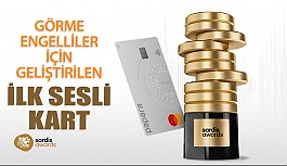 Dünyanın Görme Engelliler İçin Geliştirilen İlk Sesli Kartı
