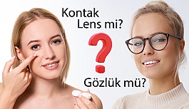 Kontak Lens Mi Gözlük Mü Hangisi Daha Kullanışlı?