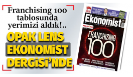 OPAK LENS EKONOMİST DERGİSİ 15-21 EKİM SAYISI’NDA