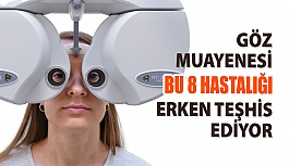 Göz Muayenesi Bu 8 Hastalığı Erken Teşhis Ettiriyor