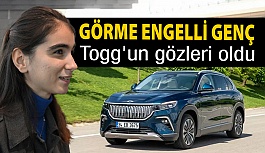 Görme Engelli Zülal Tannur'un From Your Eyes Projesi Togg'un Gözleri Oldu