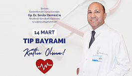 14 Mart Tıp Bayramı Kutlu Olsun