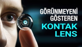 Görünmeyeni Gösteren Kontak Lens Yapıldı
