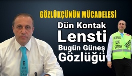 Gözlükçünün Mücadelesi Dün Kontak Lensti, Bugün Güneş Gözlüğü...