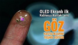 Göz Hastalıklarını Teşhis Eden Dünyanın İlk Kontak Lensi