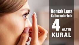 Kontak Lens Kullananlar İçin 4 Altın...